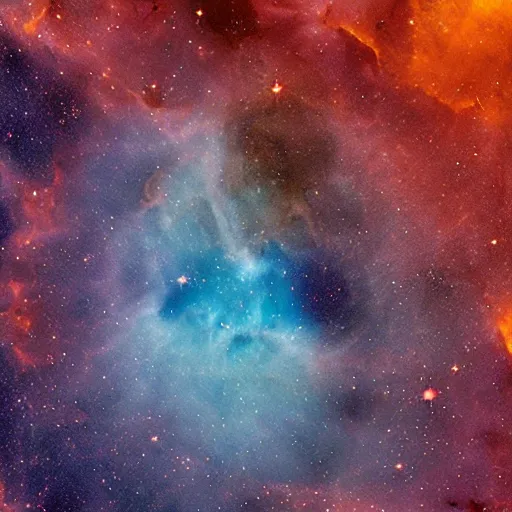Image similar to A nebula made of marble, James Webb telescope, high quality photo, closeup
