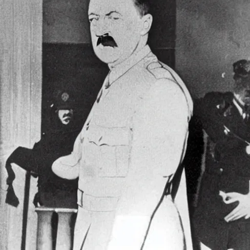 Image similar to hitler in a dress