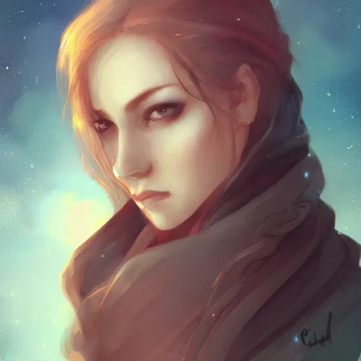 Prompt: a portrait of a character in a scenic environment by charlie bowater
