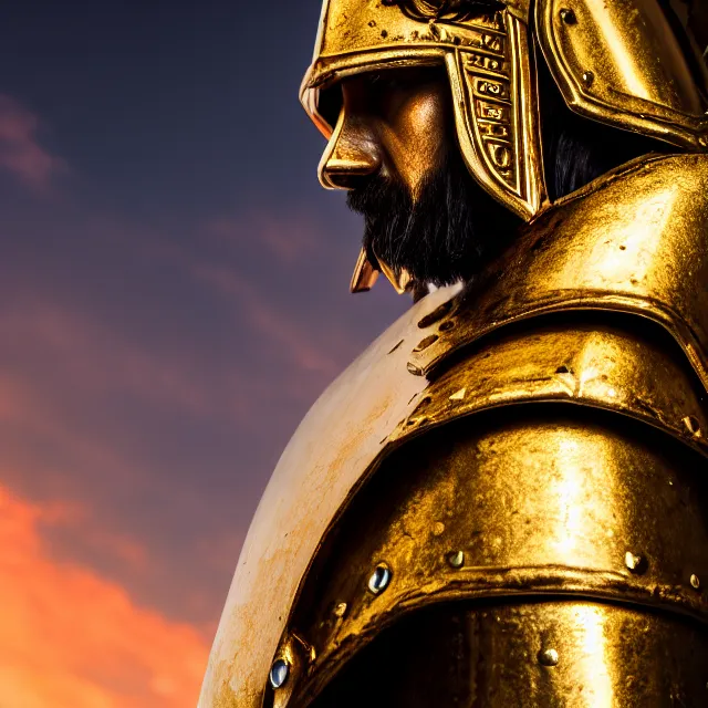 Image similar to photo of a holy paladin, highly detailed, 4 k, hdr, smooth, sharp focus, high resolution, award - winning photo