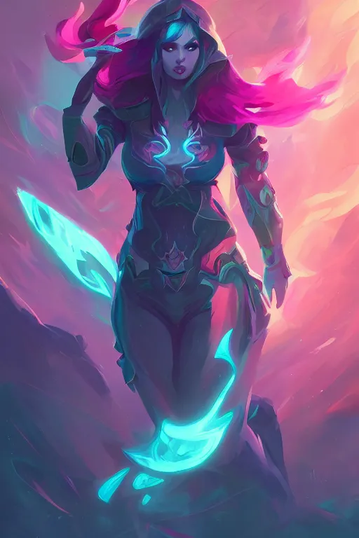 Prompt: cassiopeia league of legends wild rift hero champions arcane magic digital painting bioluminance alena aenami artworks in 4 k design by lois van baarle by sung choi by john kirby artgerm style pascal blanche and magali villeneuve mage fighter assassin