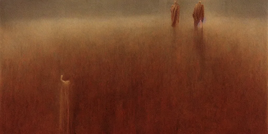 Prompt: damnation | condemnation | doom | perdition | suffering | tormented atmosphere | hyperrealistic | German Romanticism | Beksinski style