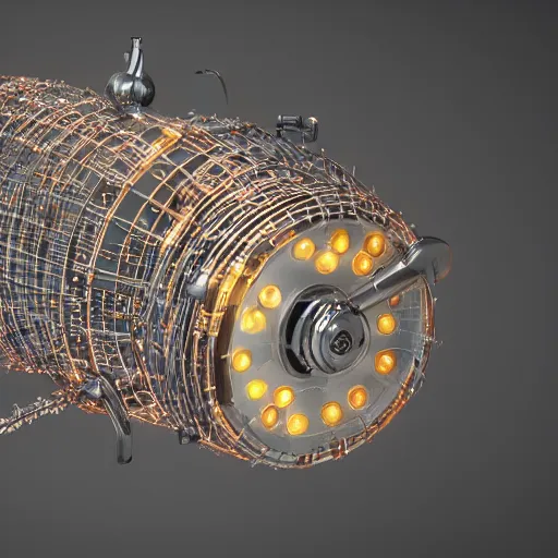 Prompt: incredibly detailed 1960s device, intricate mechanical details, made out of wires and resistors and bubble gum, astonishingly complex mechanisms, LCD screens, LEDs, ultra-detailed octane 8k houdini render, studio lighting