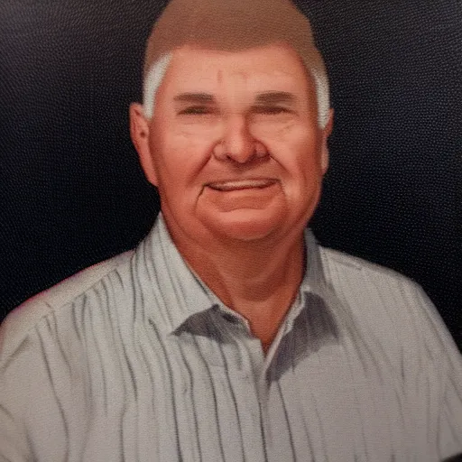 Image similar to close-up portrait of Kyle's dad