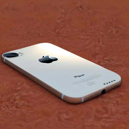Prompt: 3d render of the new iPhone 29 with its 10 cameras