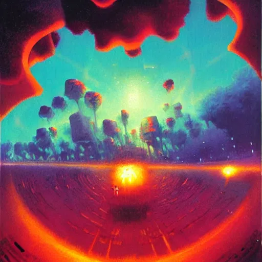 Image similar to new wave horizon by Paul Lehr