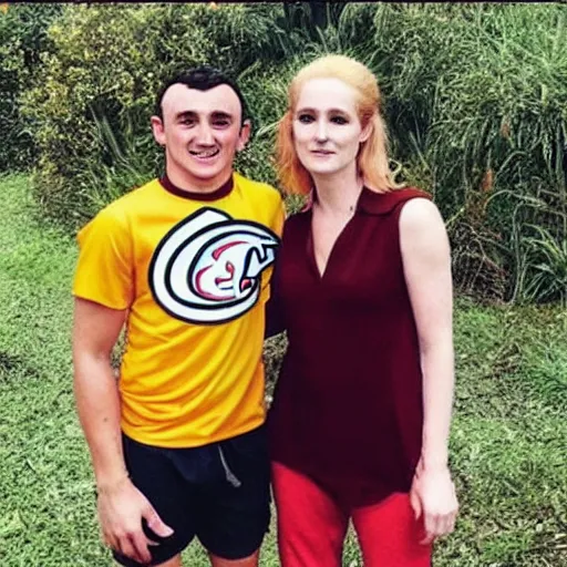 Image similar to “ johnny manziel as gillian on gillian ’ s island ”