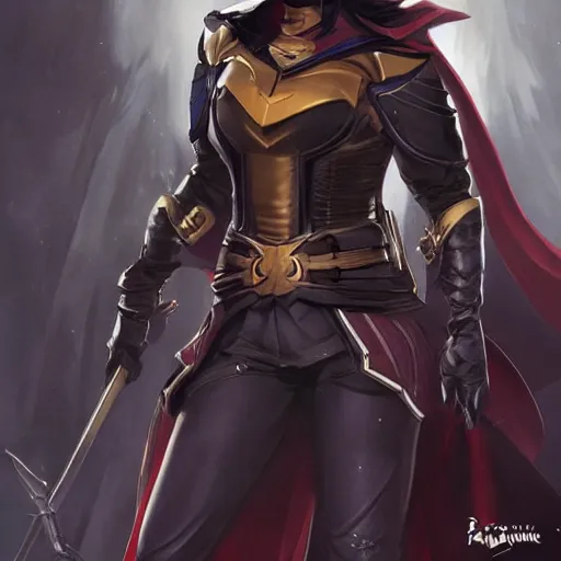 Prompt: Cassandra Cain (Batgirl) as an Assassin from Assassin's Creed, portrait, highly detailed, digital painting, artstation, concept art, sharp focus, illustration, cinematic lighting, art by artgerm and greg rutkowski and alphonse mucha