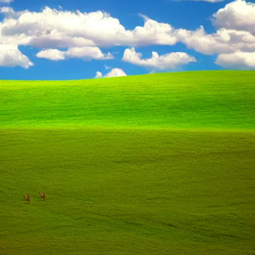 Prompt: windows xp wallpaper