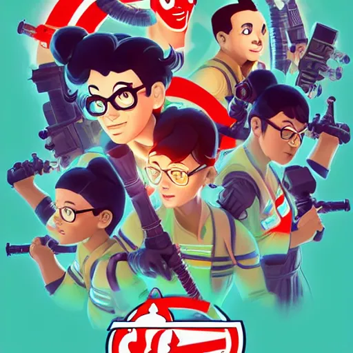 Image similar to face icon stylized minimalist ghostbusters, loftis, cory behance hd by jesper ejsing, by rhads, makoto shinkai and lois van baarle, ilya kuvshinov, rossdraws global illumination