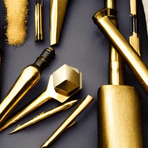 Image similar to gold tools in a cronenberg movie, designed by david cronenberg