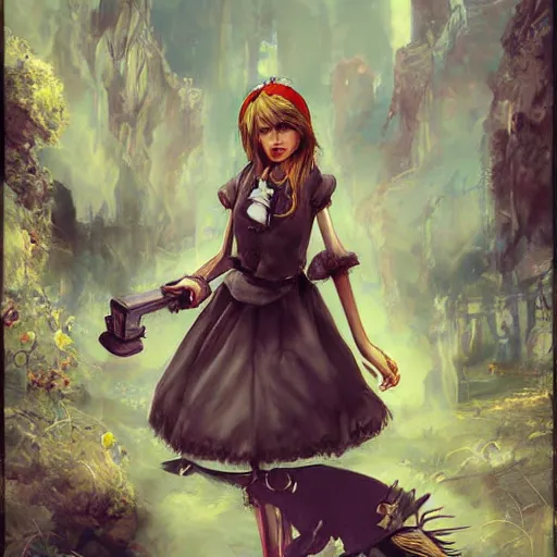 Image similar to alice in the borderland, wlop