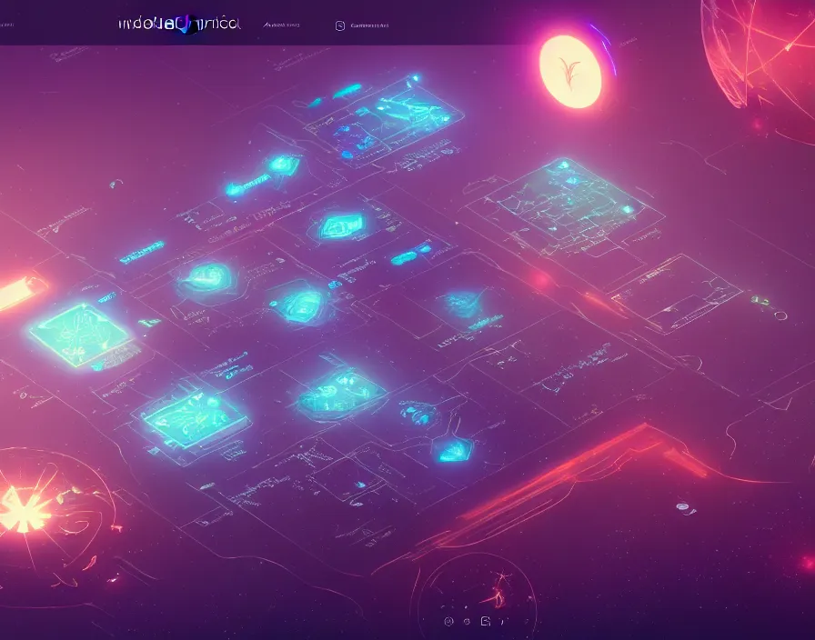 Prompt: beautiful render of futuristic user interface for viewing starcharts, tarot by victo ngai and andreas rocha and greg rutkowski, trending on artstation, unreal engine, 8 k hd wallpaper, kitbash, game assets, asset pack