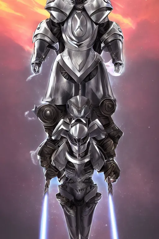 Image similar to helmet armor guardian destiny in witch queen illumination ray tracing hdr fanart arstation by sung choi robot ninja mask and eric pfeiffer and gabriel garza and casper konefal