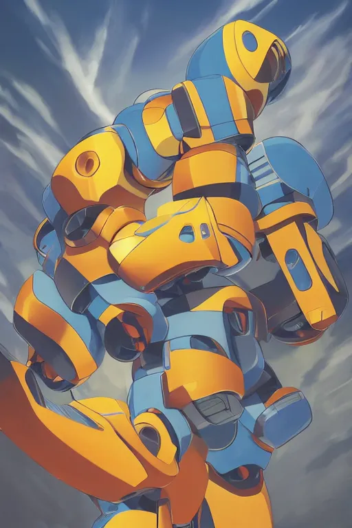 Image similar to metabots medabots medarotto medarot robot minimalist comics, behance hd by jesper ejsing, by rhads, makoto shinkai and lois van baarle, ilya kuvshinov, rossdraws global illumination ray tracing hdr radiating a glowing aura