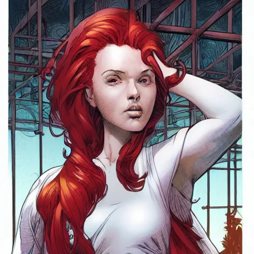 female characters with red hair