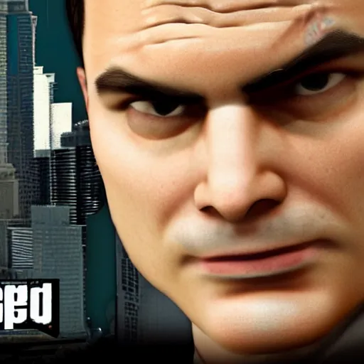 Image similar to ben shapiro gta iv loading screen