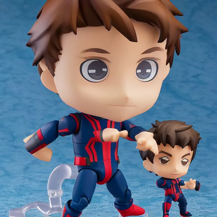 Image similar to tom holland, an anime nendoroid of tom holland, figurine, detailed product photo