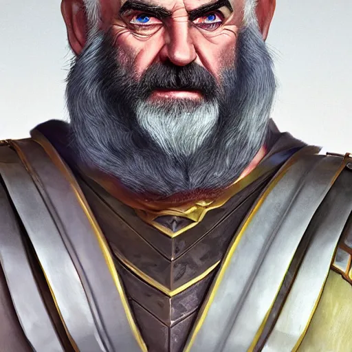 Image similar to portrait of old sean connery as a roman emperor, white hair and beard, laureal wreath, mattepainting concept blizzard pixar maya engine on stylized background splash comics global illumination lighting artstation, sharp focus, lois van baarle, ilya kuvshinov, rossdraws