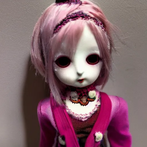 Image similar to fumo doll under the influence of psychedelics