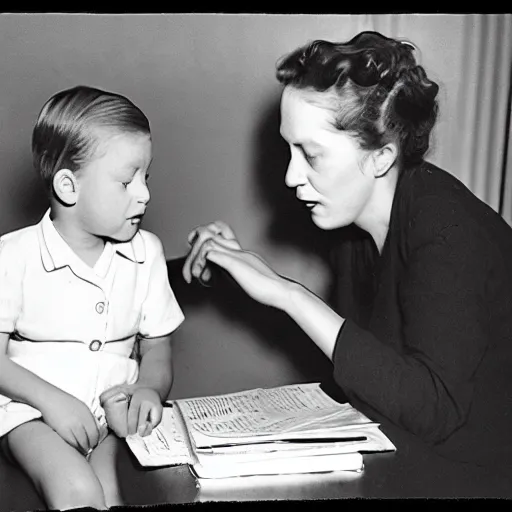 Image similar to “ child in 1 9 5 0 nurse consulting in west germany ”