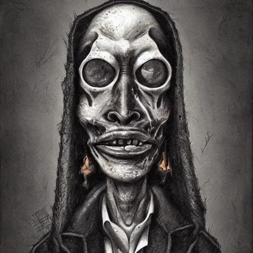 Prompt: papa legba, by john kenn mortensen, horror, dark, digital art, realistic painting, very detailed, character design, trending on artstation