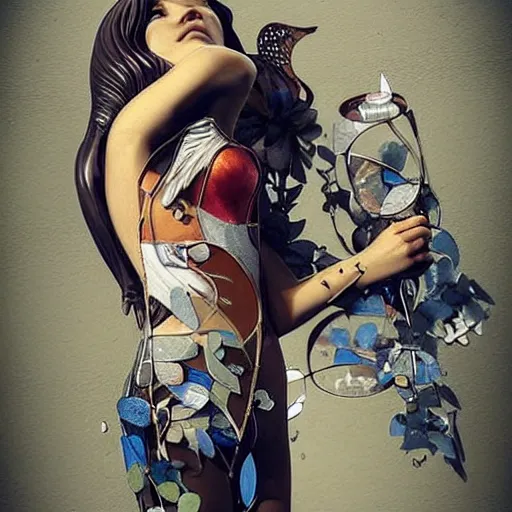 Image similar to A beautiful sculpture. There are so many kinds of time. The time by which we measure our lives. Gold and silver, Months and years. Or the big time, the time that raises mountains and makes stars. by Sandra Chevrier and bastien lecouffe deharme, intuitive