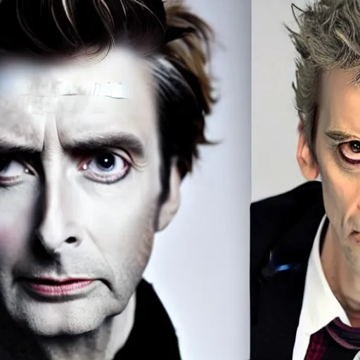 Image similar to david tennant mixed with peter capaldi