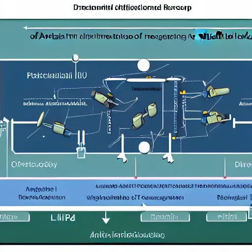 Image similar to Artificial Intelligence diagram of Stable Diffusion aka dream, Realistic, HDR, Clear Image, readable diagram,