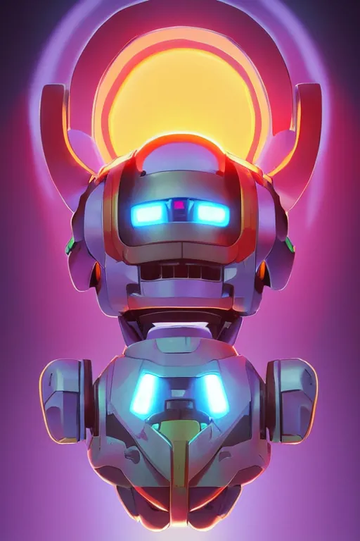 Image similar to metabots medabots medarotto medarot robot minimalist comics helmet mask neon cybereye, behance hd by jesper ejsing, by rhads, makoto shinkai and lois van baarle, ilya kuvshinov, rossdraws global illumination ray tracing hdr radiating a glowing aura