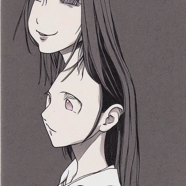 Prompt: young girl by naoki urasawa, detailed