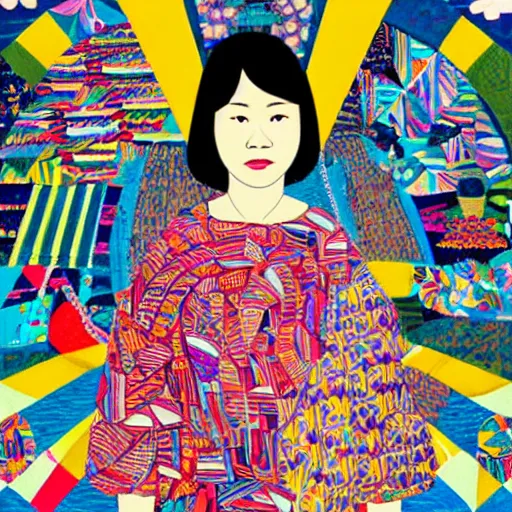Image similar to Everything Everywhere All At Once in the style of Naomi Okubo, serious, dramatic