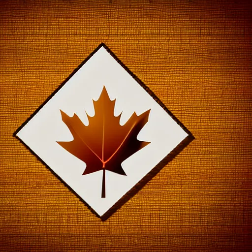 Image similar to maple leaf moose logo, graphic design, best logo, simple art