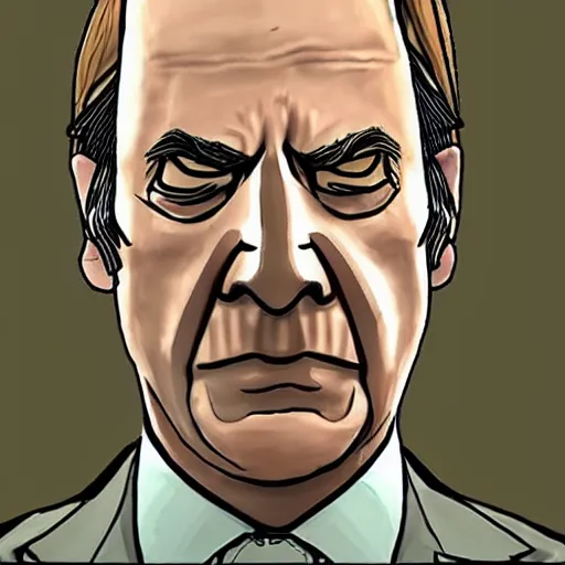 Prompt: saul goodman from rusty lake : roots ( 2 0 1 6 videogame ), very detailed face,