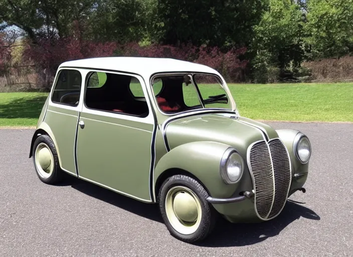 Prompt: 1939 austin mini