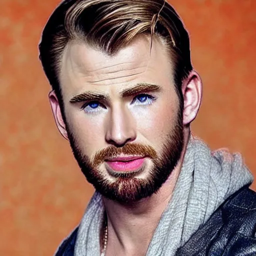 Image similar to chris evans mixed with chris hemsworth