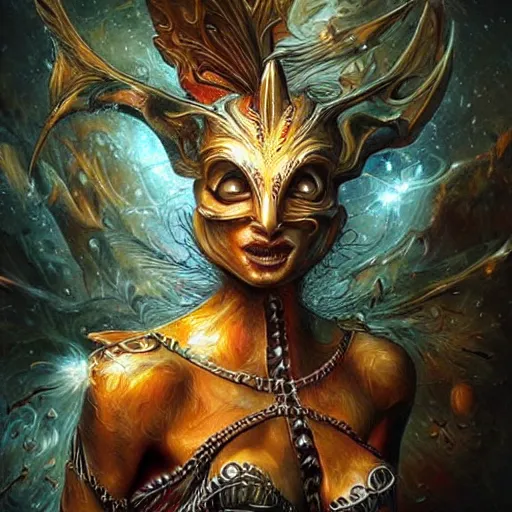 Image similar to fantasy art hyper realistic ai created interesting bizarre subconscious fantastic art award winning best ultra detailed magnificent