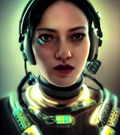 Image similar to detailed realistic female character cyberpunk wearing thick technological collar around neck, realistic, art, beautiful, 4K, collar, choker, collar around neck, punk, artstation, detailed, female, woman, choker, cyberpunk, neon, punk, collar, choker, collar around neck, thick collar, tight around neck, punk,