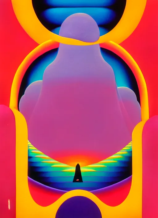 Image similar to beyond wolds by shusei nagaoka, kaws, david rudnick, airbrush on canvas, pastell colours, cell shaded, 8 k