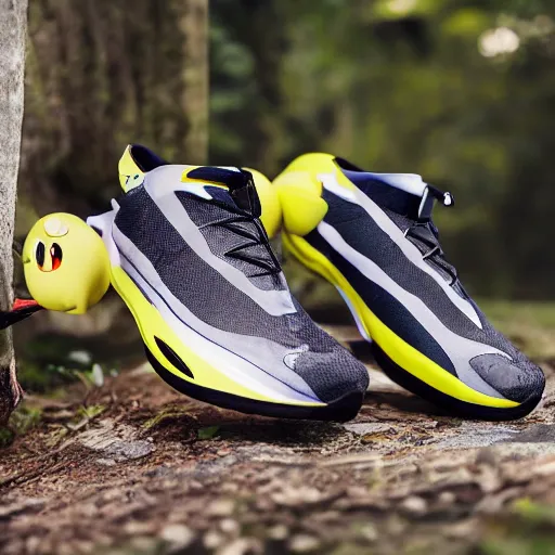 Image similar to Aerodynamic sports shoes Inspired by Pokemon Zapdos , inspired by nature