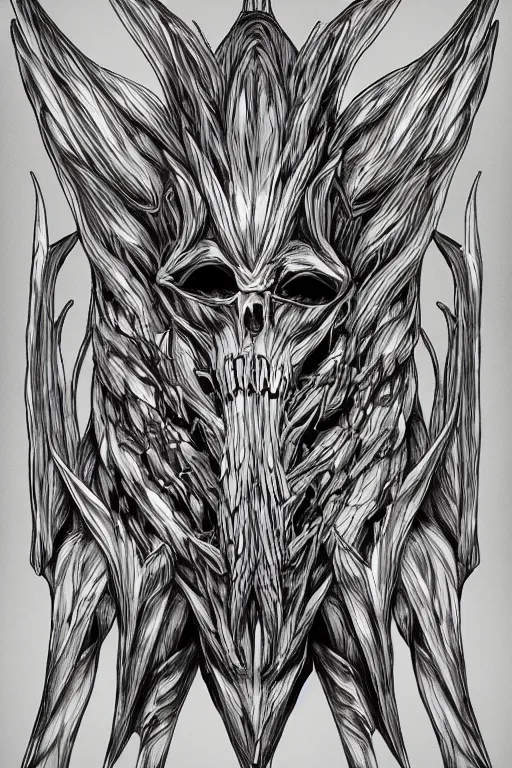 Image similar to corn humanoid figure monster, symmetrical, highly detailed, digital art, sharp focus, trending on art station, anime art style