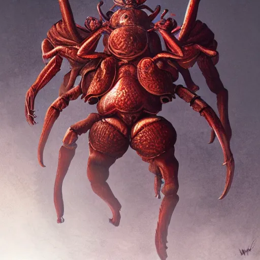 four armed scarab demon, four arms, dramatic lighting, | Stable ...