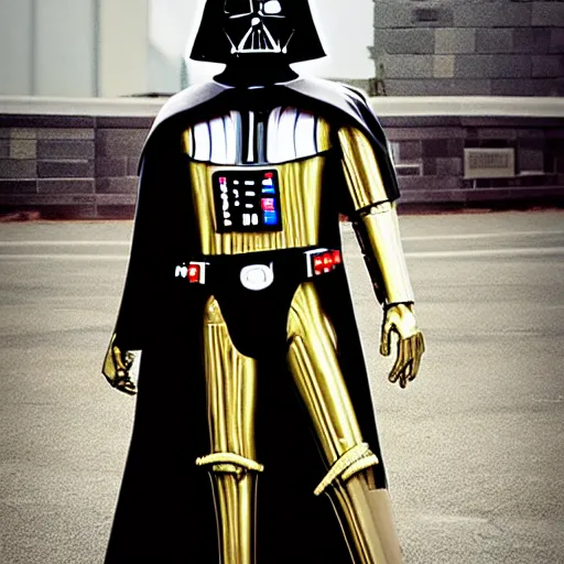 Prompt: c 3 p 0 as darth vader