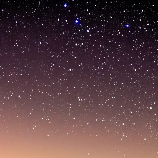 Prompt: a photo of the night sky with a lot of stars and the moon, telephoto photography