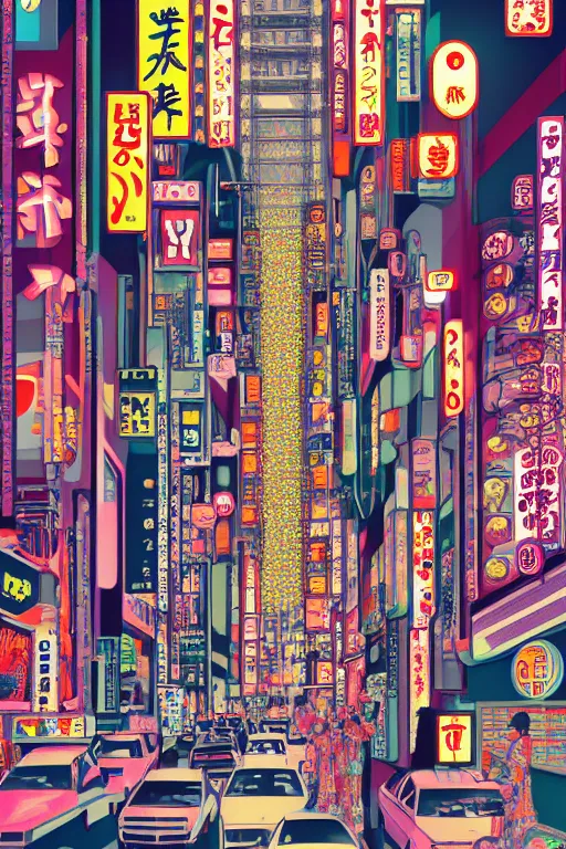 Image similar to tokyo city, aesthetic, fantasy pop art, by mike swiderek, jorge lacera, ben lo, tyler west, domingo zapata, ultrarealistic, sharp focus, intricate