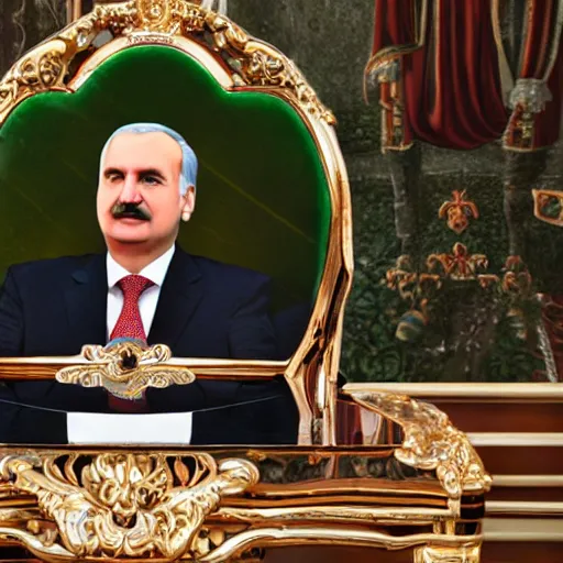 Prompt: 4k Alexander Lukashenko