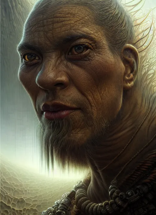 Image similar to closeup portrait shot of a wojack in a scenic dystopian environment, intricate, elegant, highly detailed, centered, digital painting, artstation, concept art, smooth, sharp focus, illustration, artgerm, tomasz alen kopera, peter mohrbacher, donato giancola, joseph christian leyendecker, wlop, boris vallejo