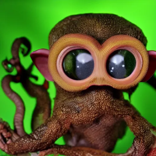 Image similar to tarsier and cthulhu mix