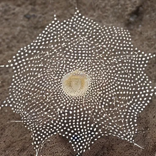 Image similar to radiolaria and rose hybrid