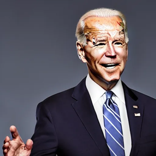 Prompt: joe biden as slenderman